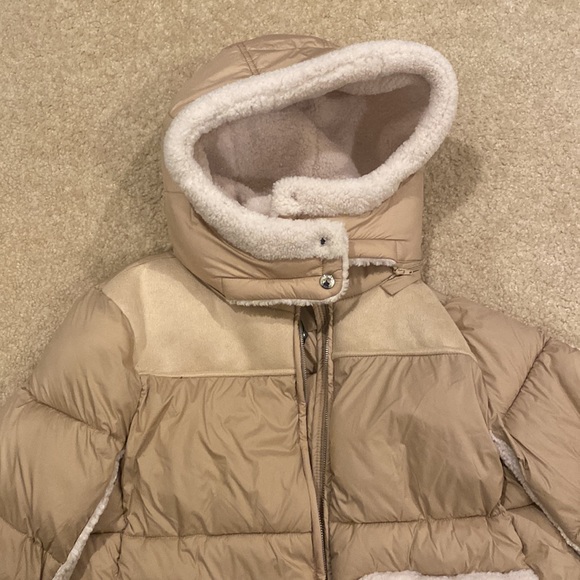 Sam edelman mix media puffer faux fur jackets - Picture 4 of 7